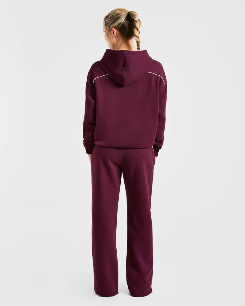 Form Hoodie - Deep Mulberry