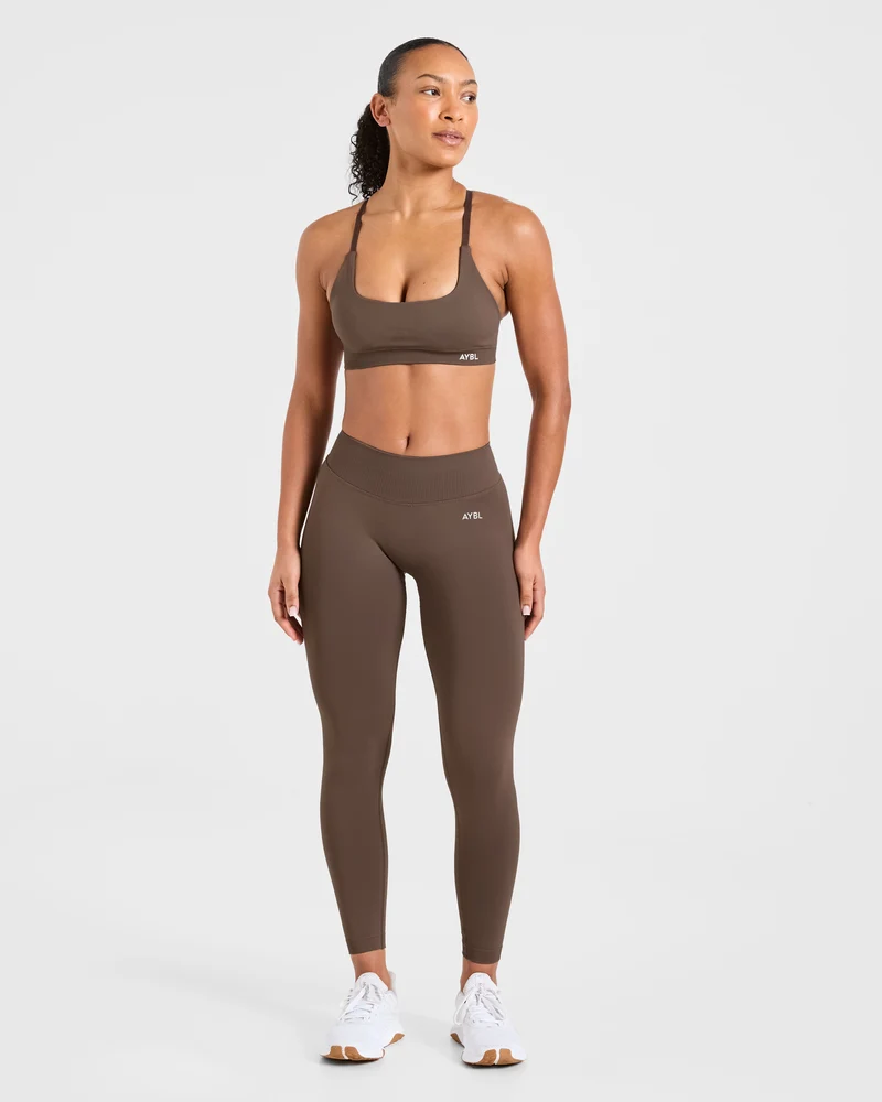 Enhance Seamless Leggings - Marron