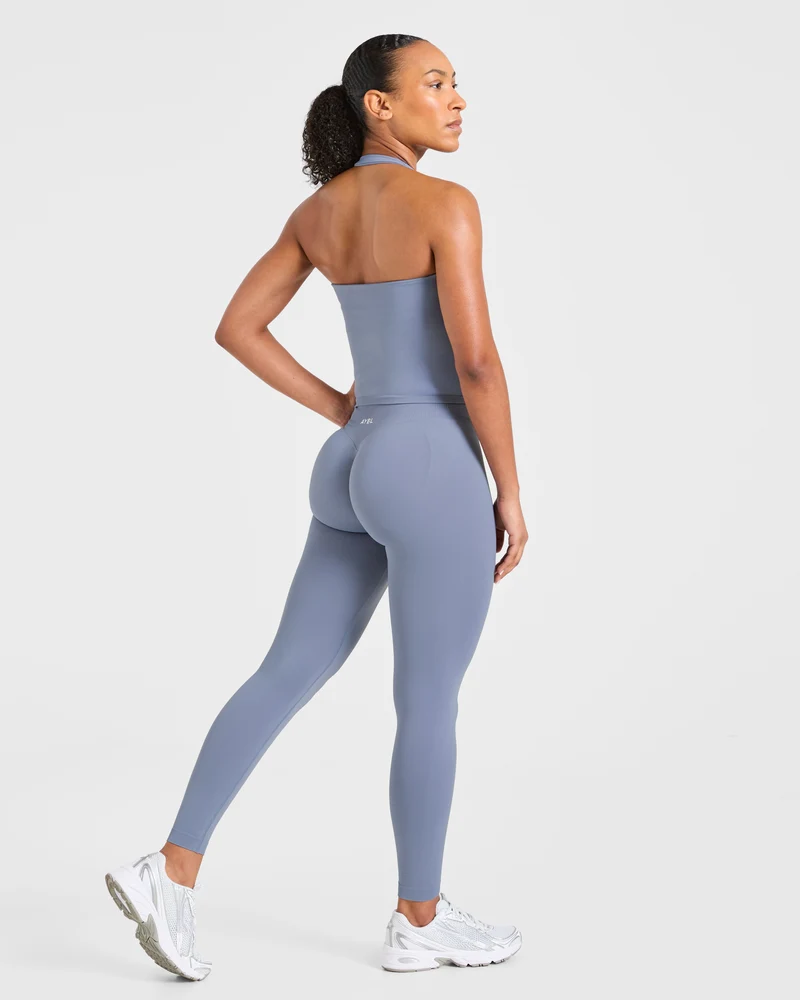 Enhance Seamless Leggings - Slate Bleu