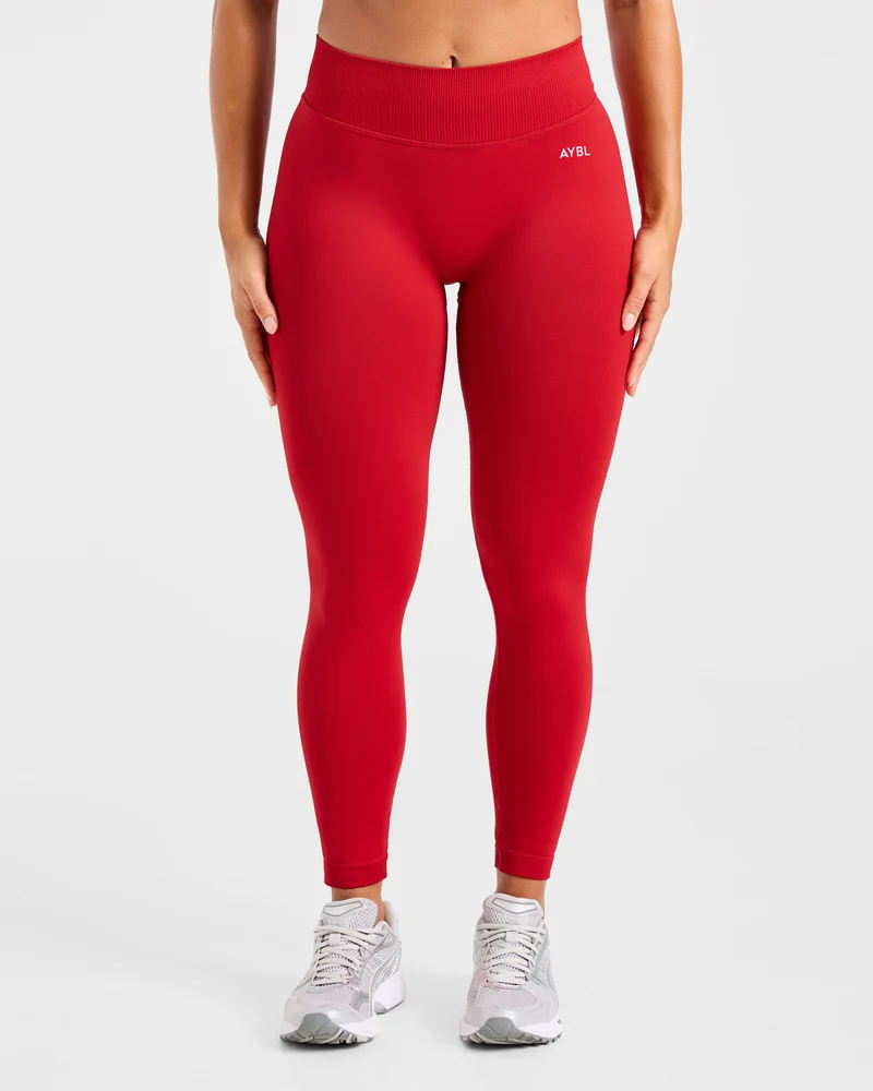 Enhance Seamless Leggings - Rouge