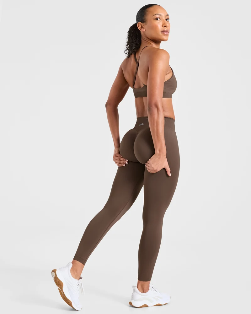 Enhance Seamless Leggings - Marron