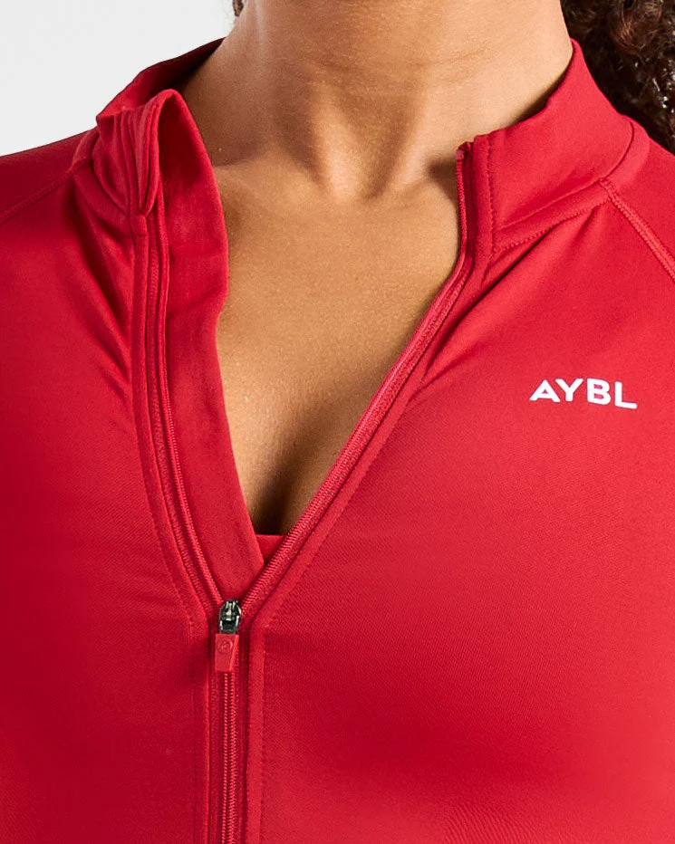 Enhance Seamless Jacket - Rouge
