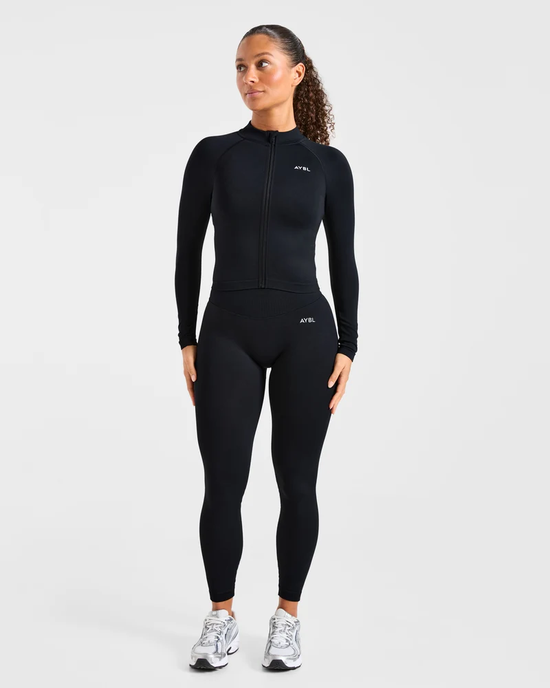 Enhance Seamless Jacket - Noir