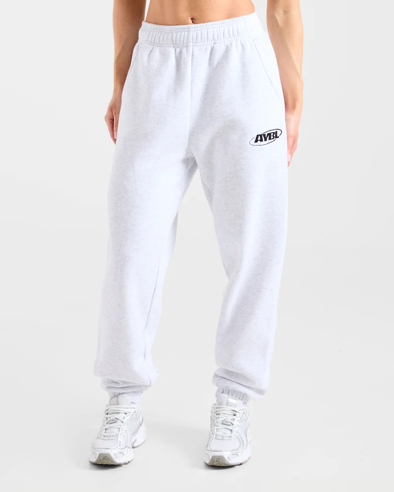 Sports Essentials Oversized Joggers - Heather Gris/Noir