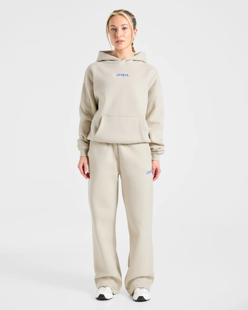 Sports Essentials Oversized Hoodie - Sand