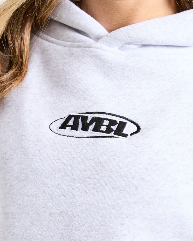 Sports Essentials Oversized Hoodie - Heather Gris/Noir