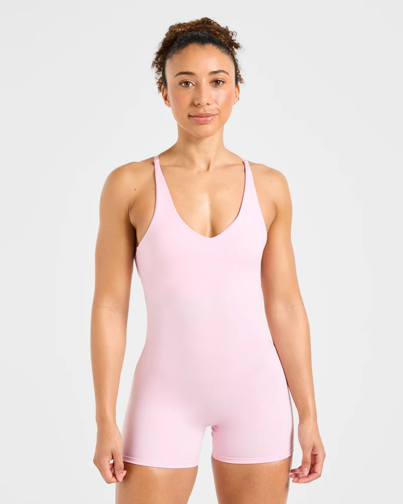 Staple Shorts All In One - Pastel Rose