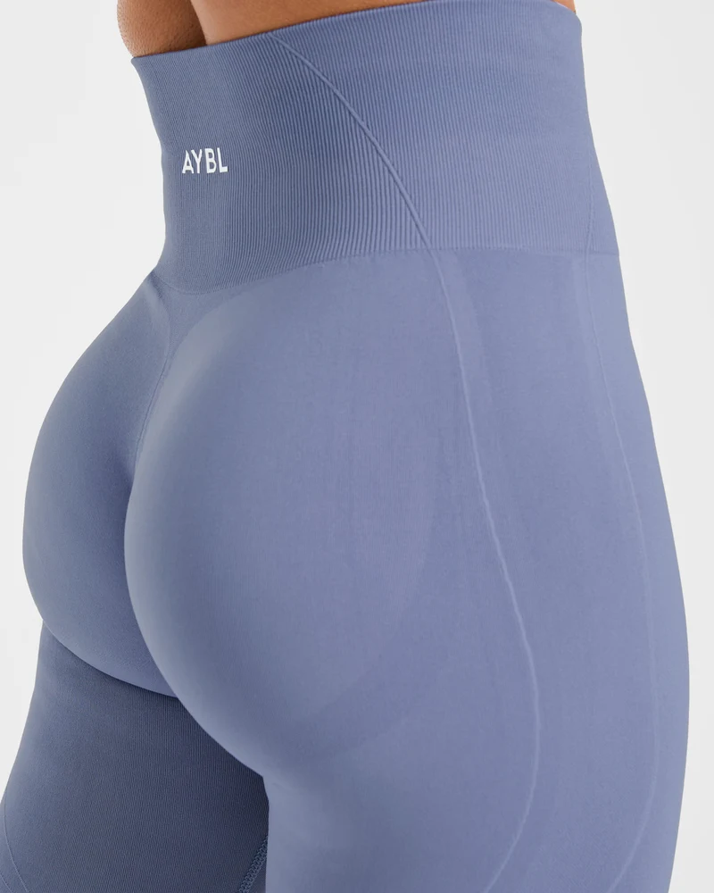 Empower Seamless Leggings - Slate Bleu