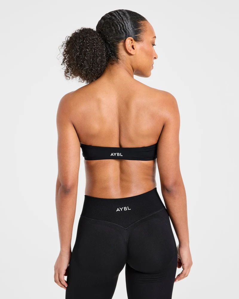 Essential Bandeau Sports Bra - Noir
