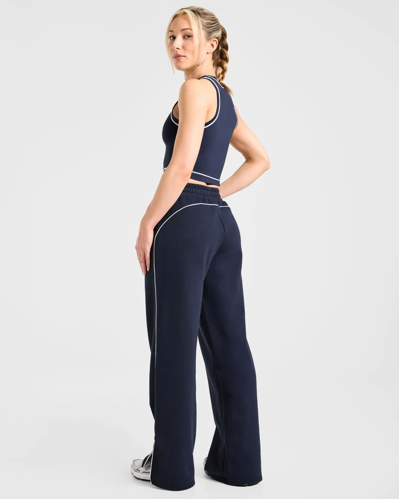 Form Straight Leg Joggers - Muted Navy