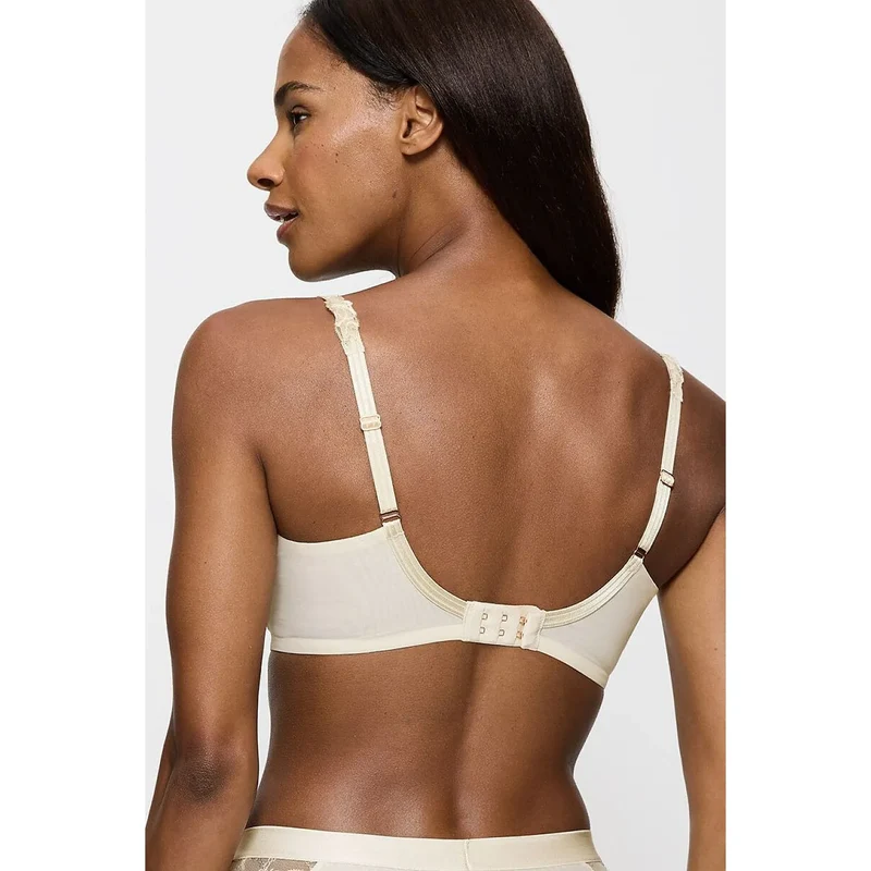 Soutien-gorge minimiseur armatures confort élégant jacquard broderie florale Wild Azalea