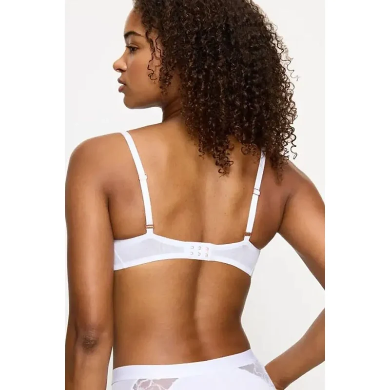 Soutien-gorge balconnet écologique confort luxueux dentelle broderie moderne