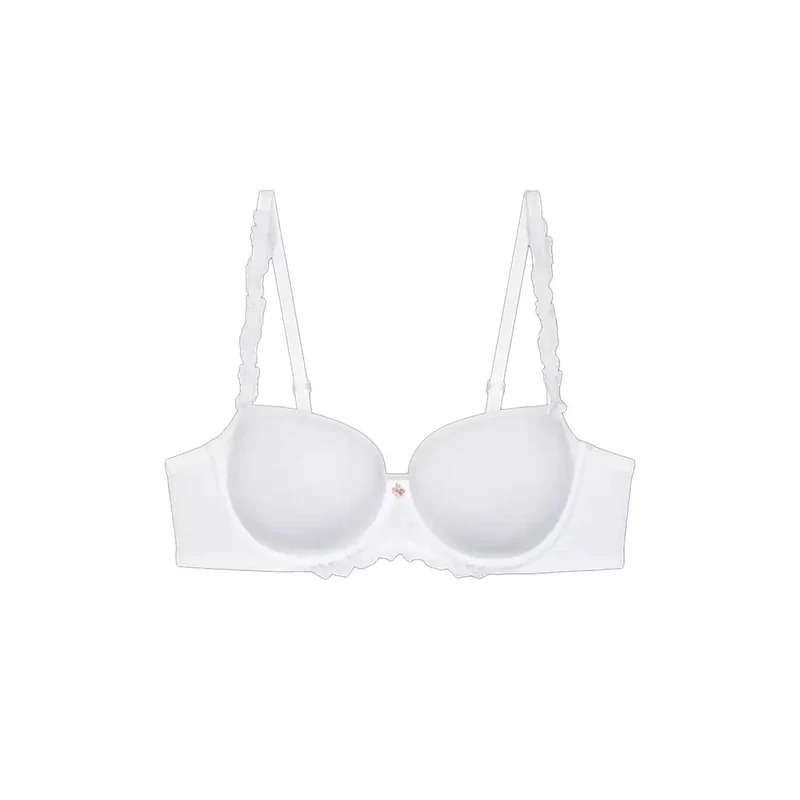 Soutien-gorge balconnet écologique confort luxueux dentelle broderie moderne