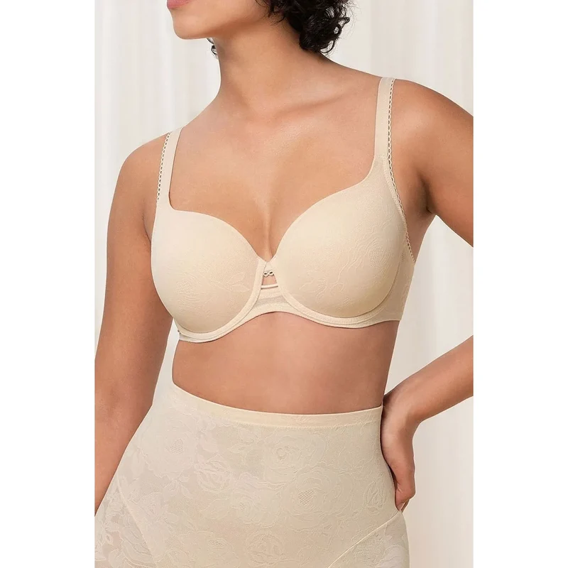 Soutien-gorge modelant dentelle invisible confort 3D Flexi Triumph