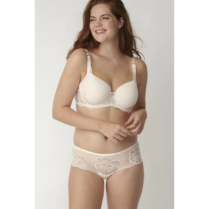 Soutien-gorge rembourré dentelle pivoines confort peau sensible Triumph