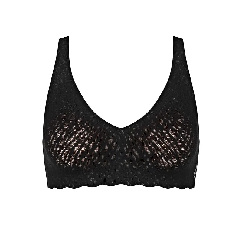 Soutien-gorge rembourré sans armatures dentelle graphique invisible recyclé Sloggi