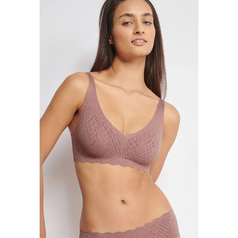 Soutien-gorge dentelle invisible confort recyclé ZERO Feel Bliss Sloggi