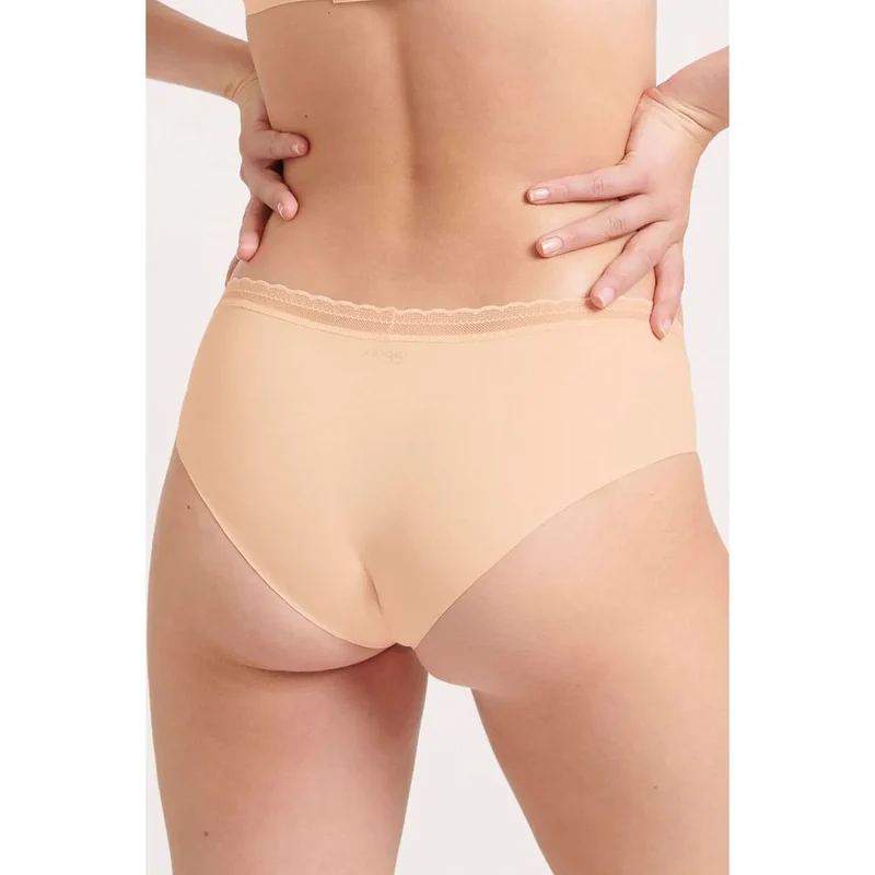 Culottes hipster femme Body Adapt Twist brun clair invisibles confort maximal