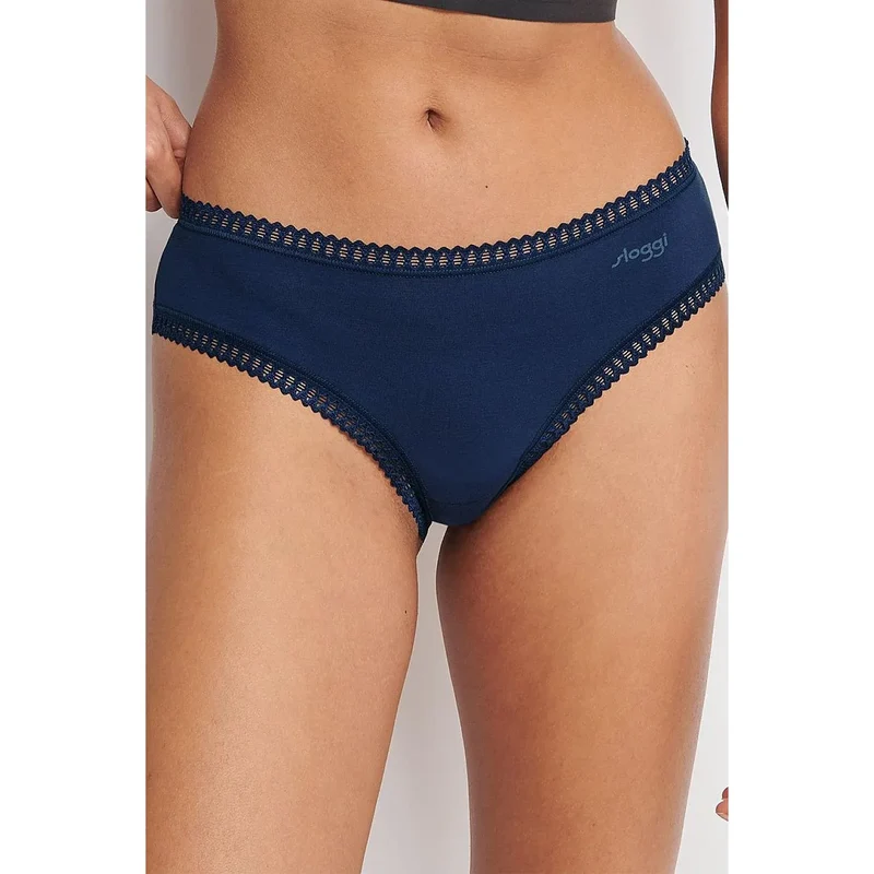 Culottes en coton bio GOTS Go Crush Hipster 3-pack dentelle féminine