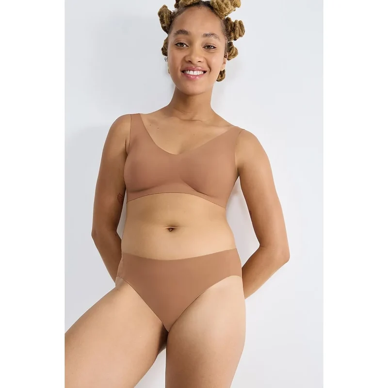 Culottes invisibles confort recyclées polyamide sans couture Sloggi