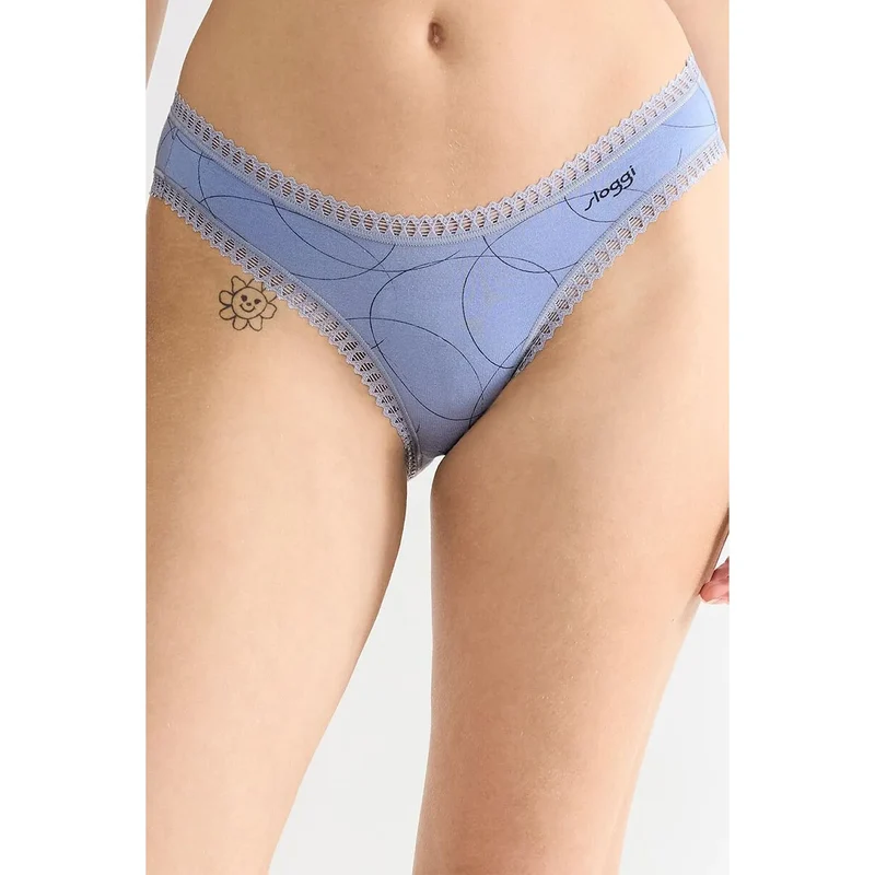 Culottes coton bio GOTS Go Crush Hipster 3 pack dentelle femme