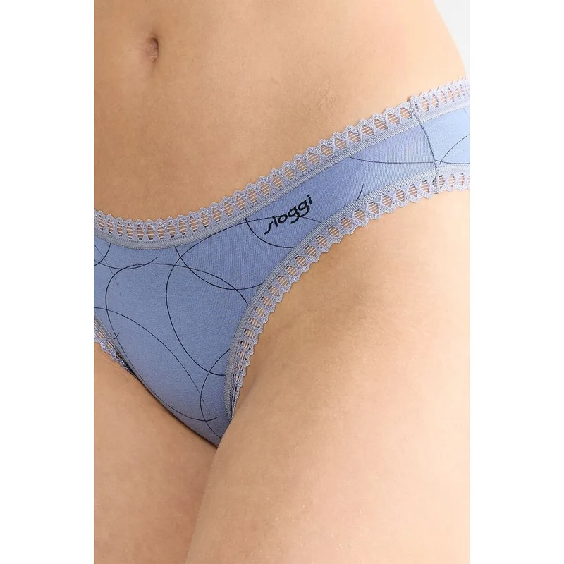 Culottes coton bio GOTS Go Crush Hipster 3 pack dentelle femme