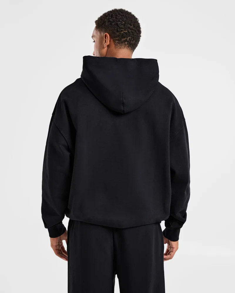 Elite Hoodie - Noir/Charcoal