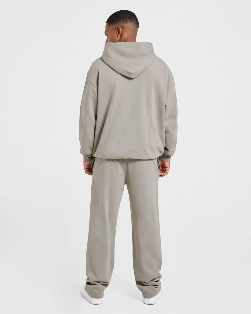 Craft Oversized Zip Up Hoodie - Misty
