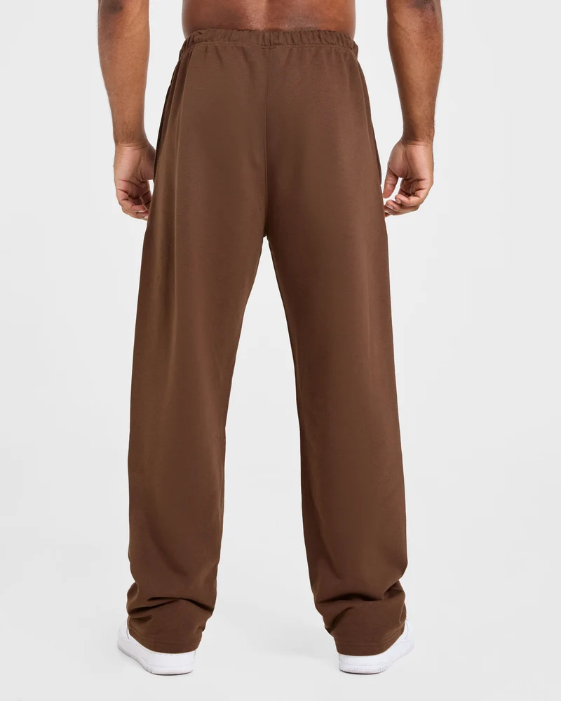 Craft Oversized Straight Leg Joggers - Marron