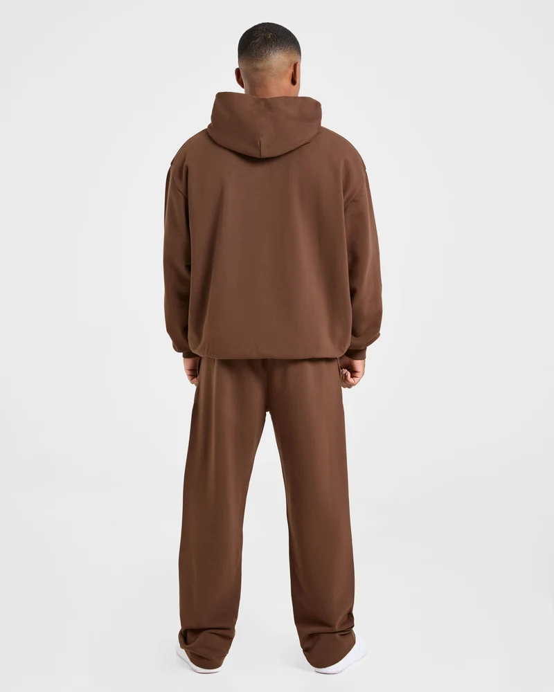 Craft Oversized Straight Leg Joggers - Marron
