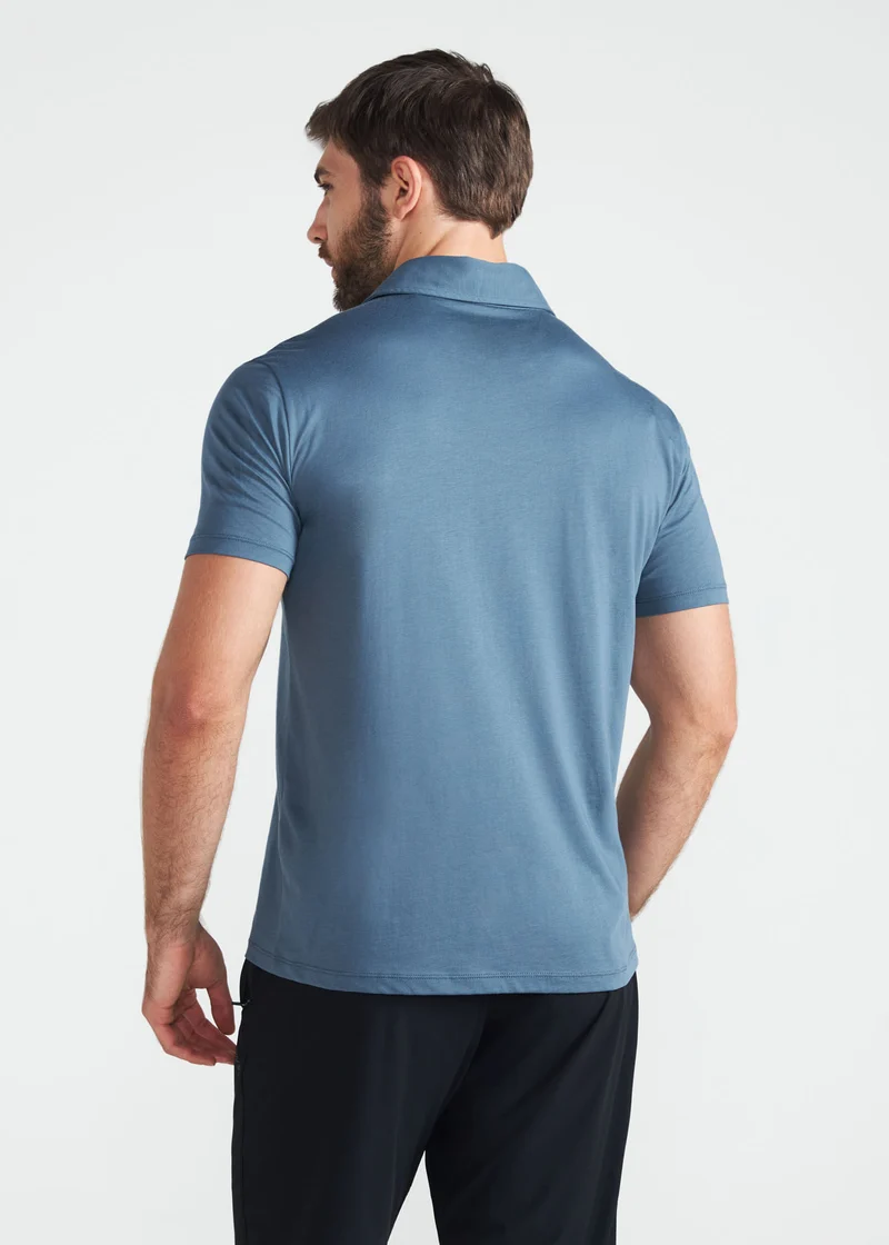 Polo Homem Manga Curta Premium