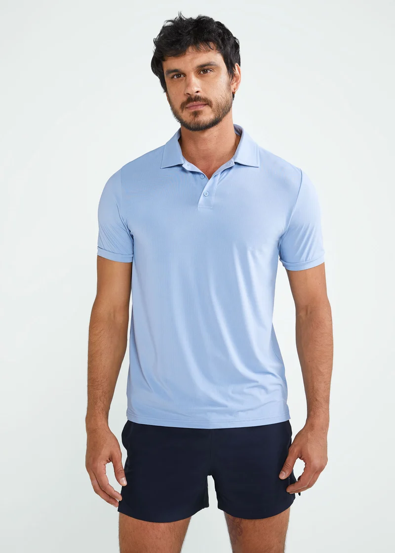 Polo Homem Slim Mesh