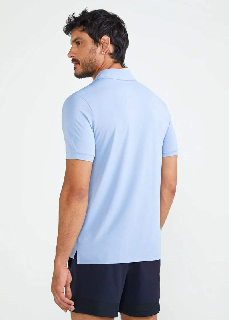 Polo Homem Slim Mesh