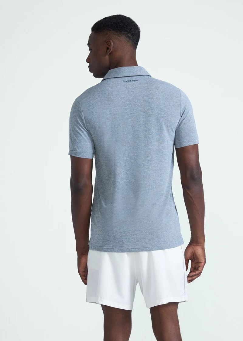 Polo Homem Slim Mesh