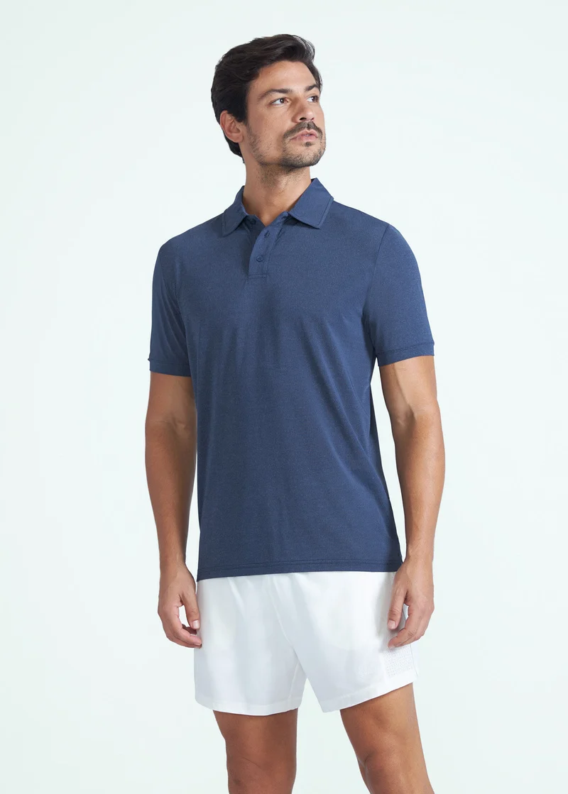 Polo Homem Slim Mesh