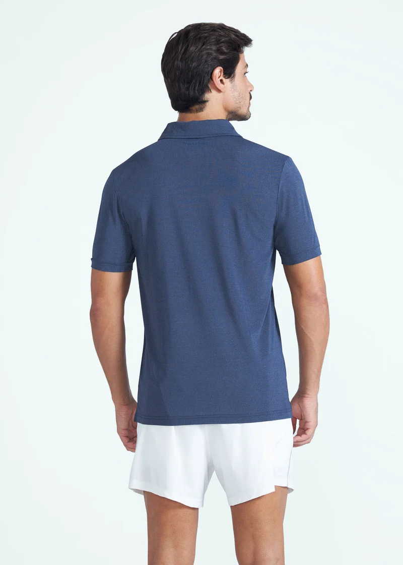 Polo Homem Slim Mesh