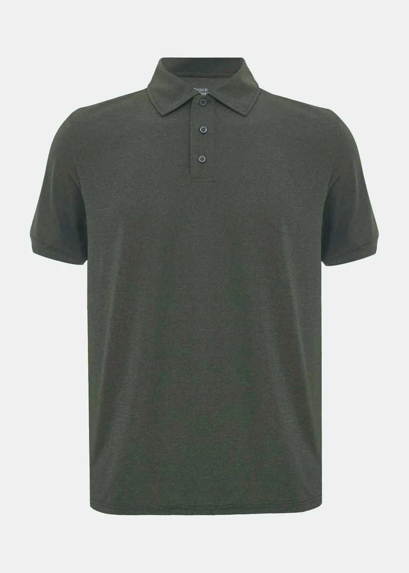 Polo Homem Slim Mesh