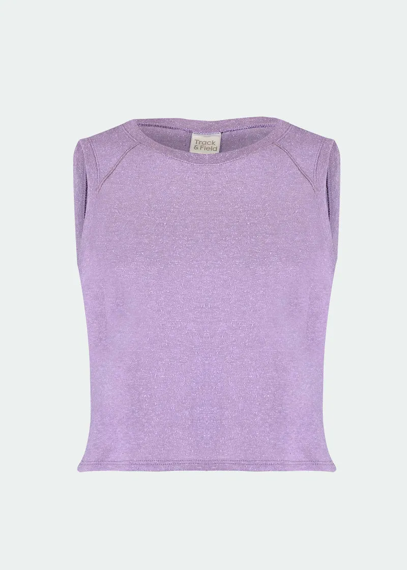 T-Shirt Mulher Sem Manga Cropped