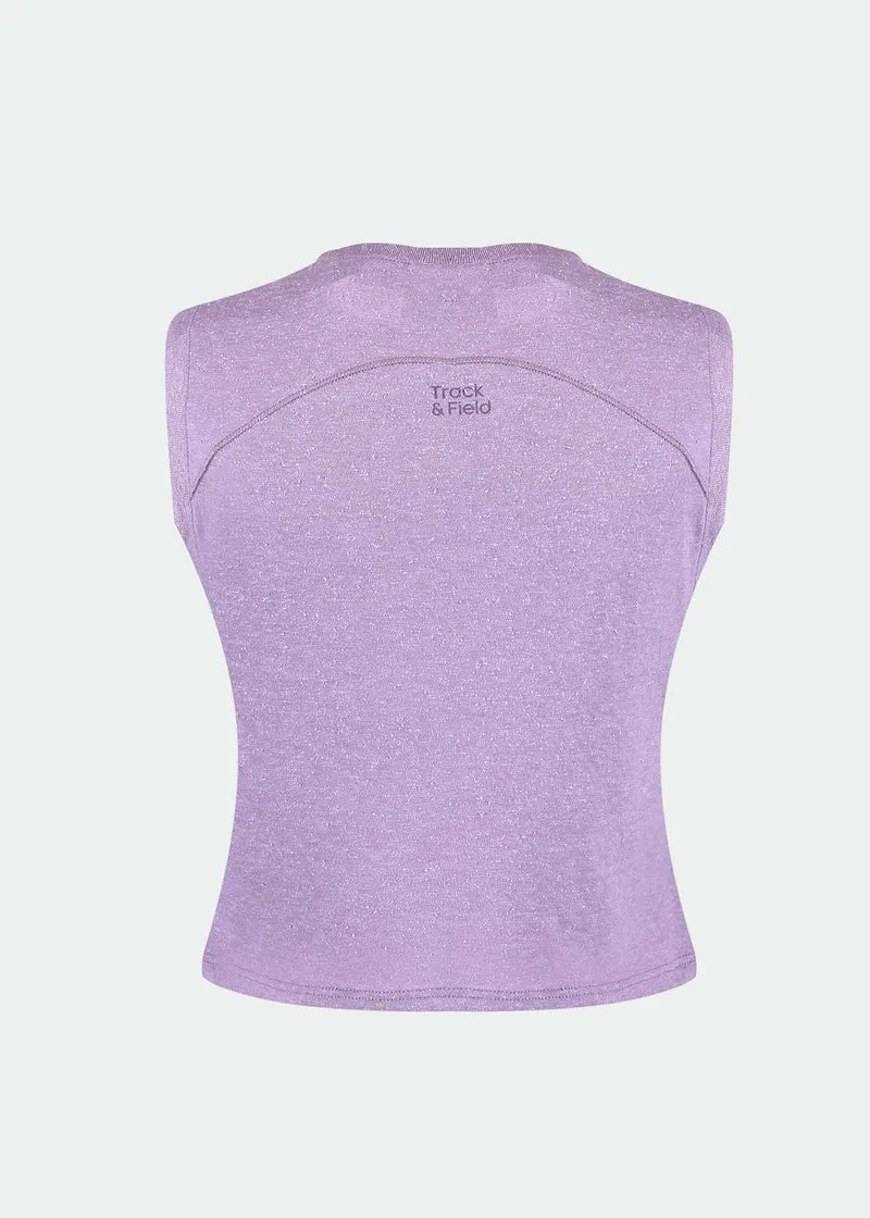 T-Shirt Mulher Sem Manga Cropped