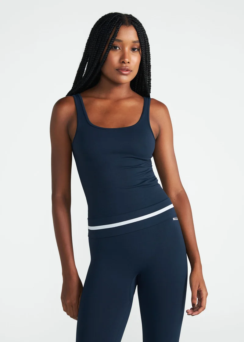 T-Shirt Mulher Sem Manga Skin Sports