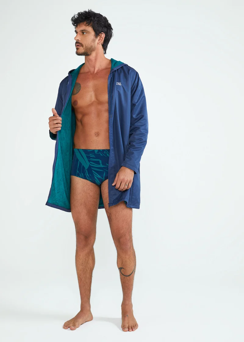Roupão Parka Natação Homem