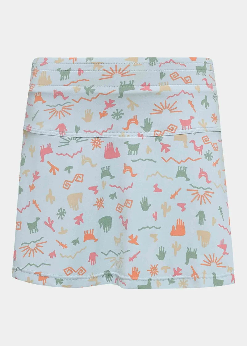 Saia Infantil Godê Estampada