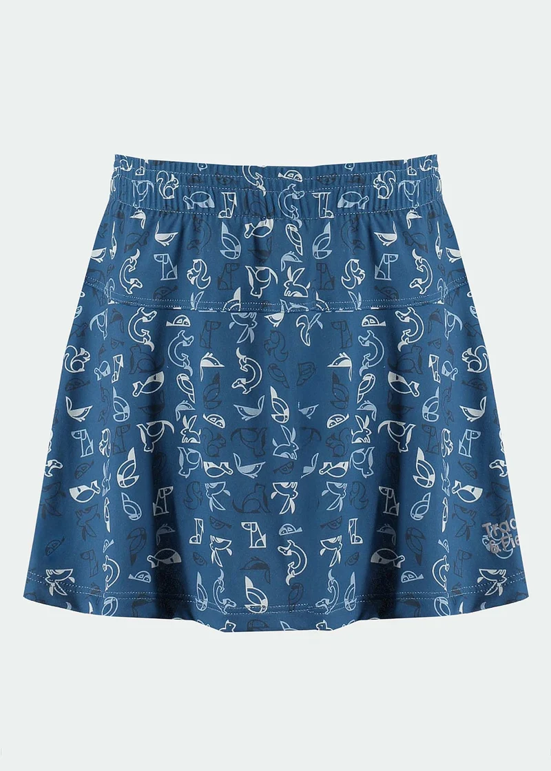 Saia Infatil Godê Estampada