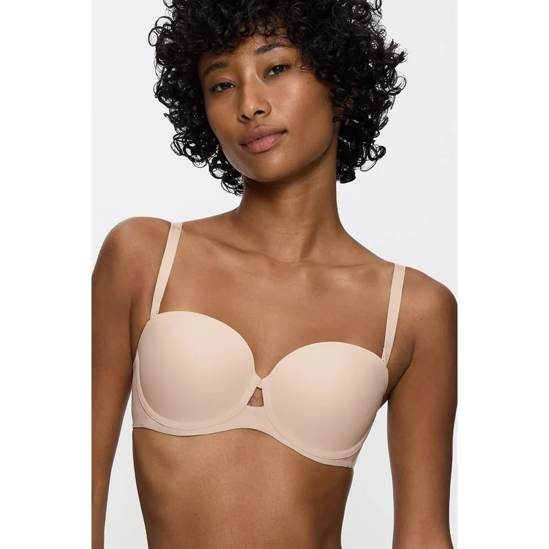 Soutien-gorge armatures crème maintien modelage naturel Triumph grande taille