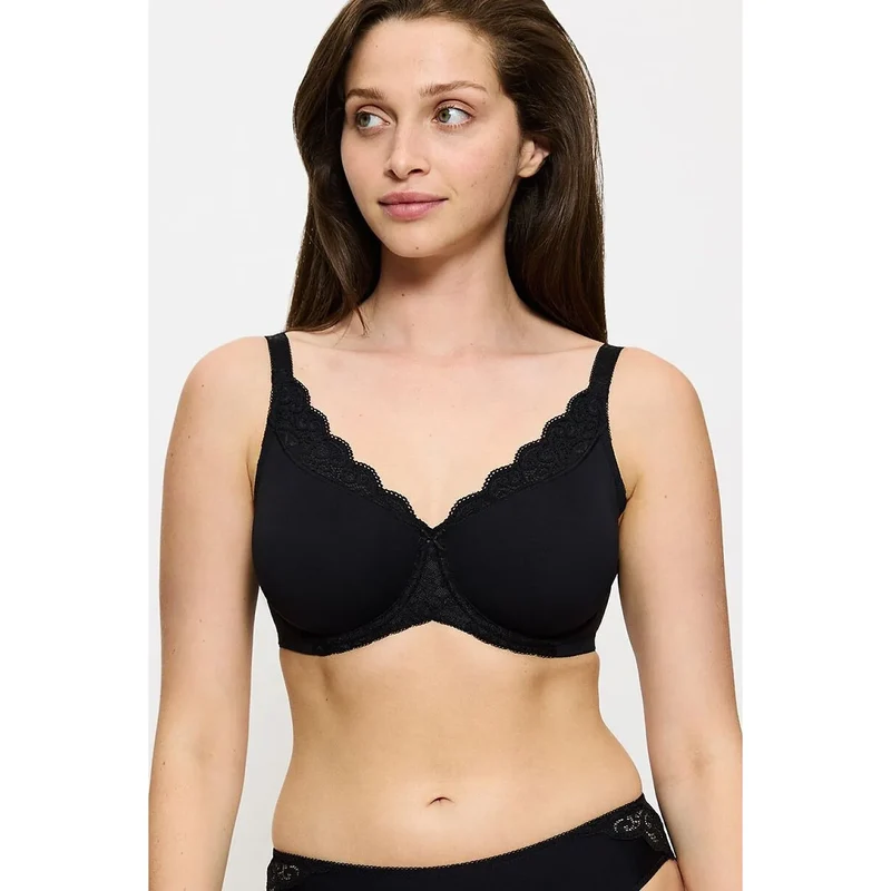 Soutien-gorge minimiseur confort microfibre douce femme poitrine généreuse Amourette W01