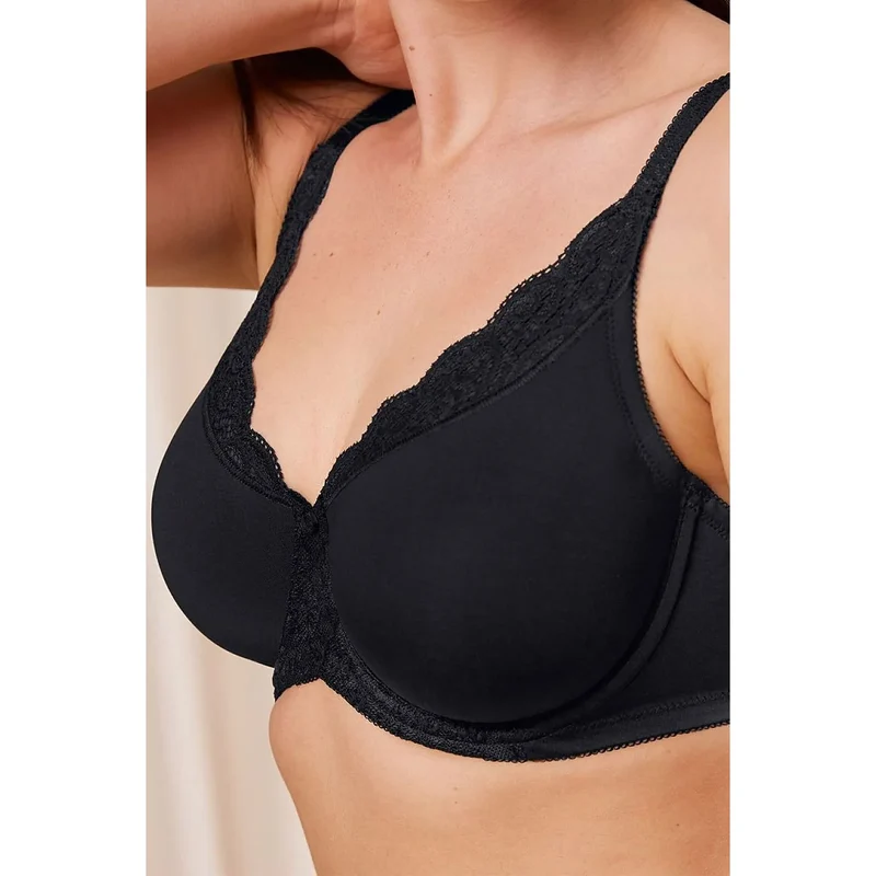 Soutien-gorge minimiseur confort microfibre douce femme poitrine généreuse Amourette W01