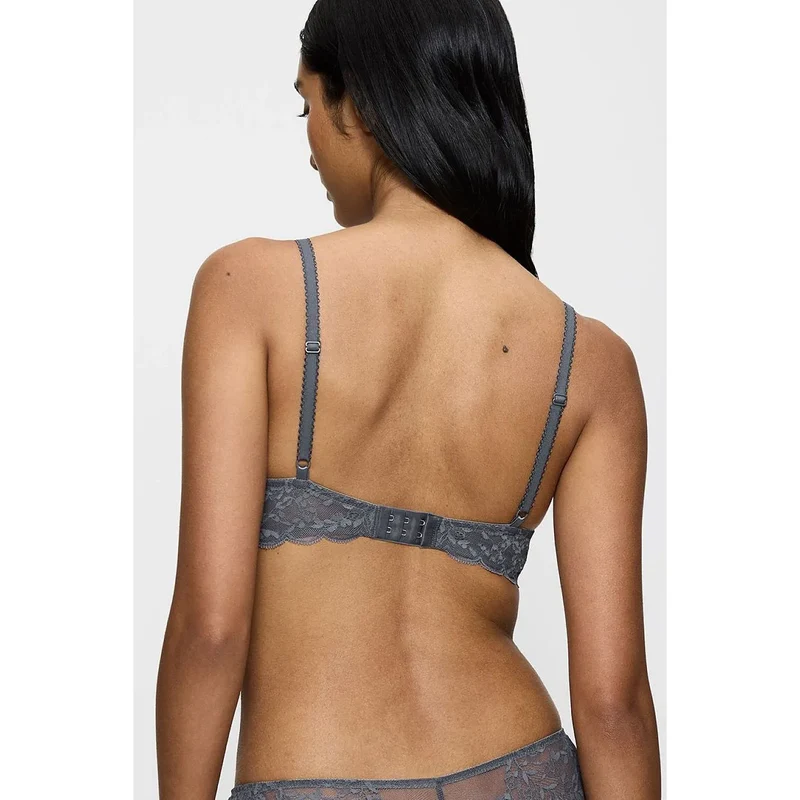 Soutien-gorge à armatures broderie élégante dentelle féminine maintien stable