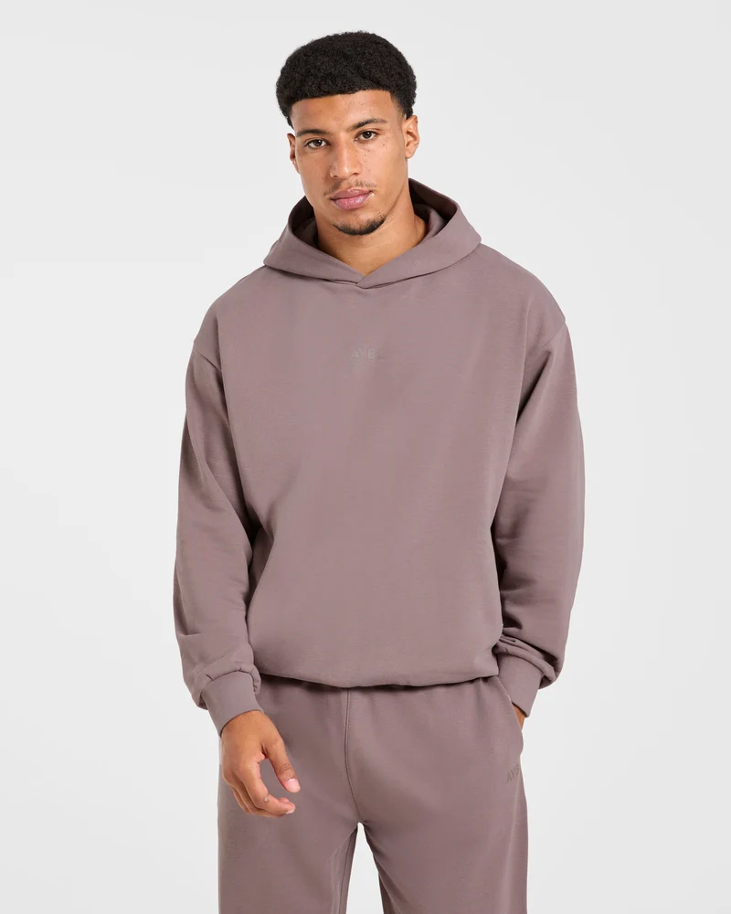 Craft Oversized Hoodie - Muted Plum