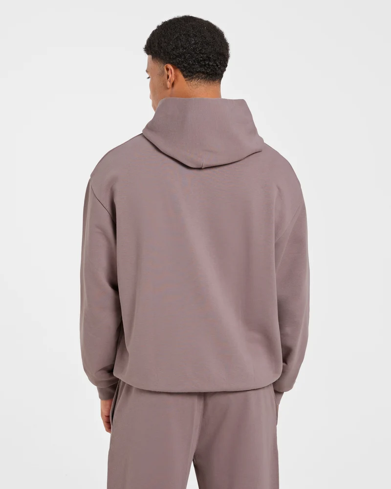 Craft Oversized Hoodie - Muted Plum