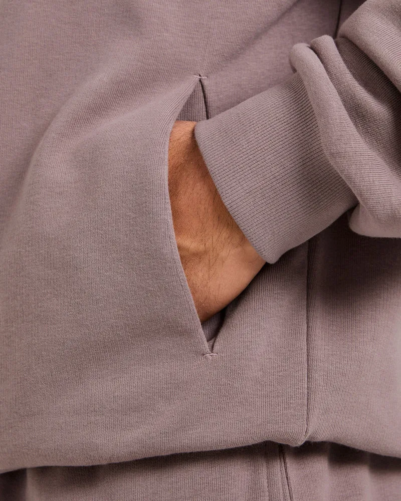 Craft Oversized Hoodie - Muted Plum